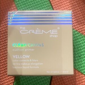 The Crème Shop Clean Canvas Cushion Primer - Yellow
